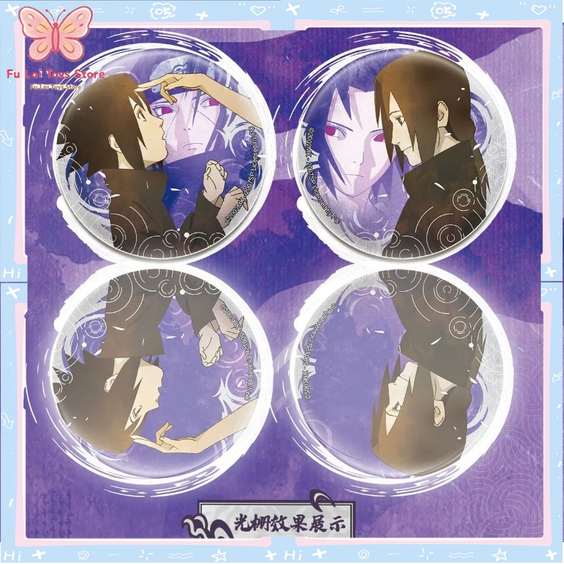 Anime Merchandise Licensing - Authentic Kayou Naruto Badge Series Bond