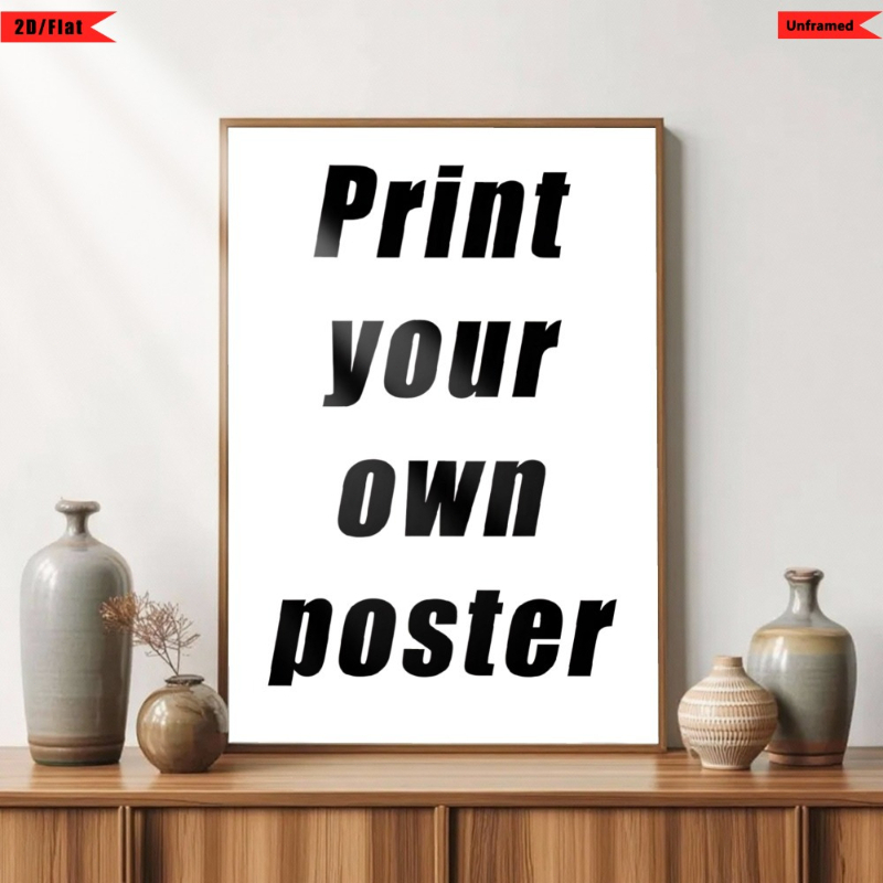 Anime Poster Print - Personalized Custom Canvas Prints Photo Custom