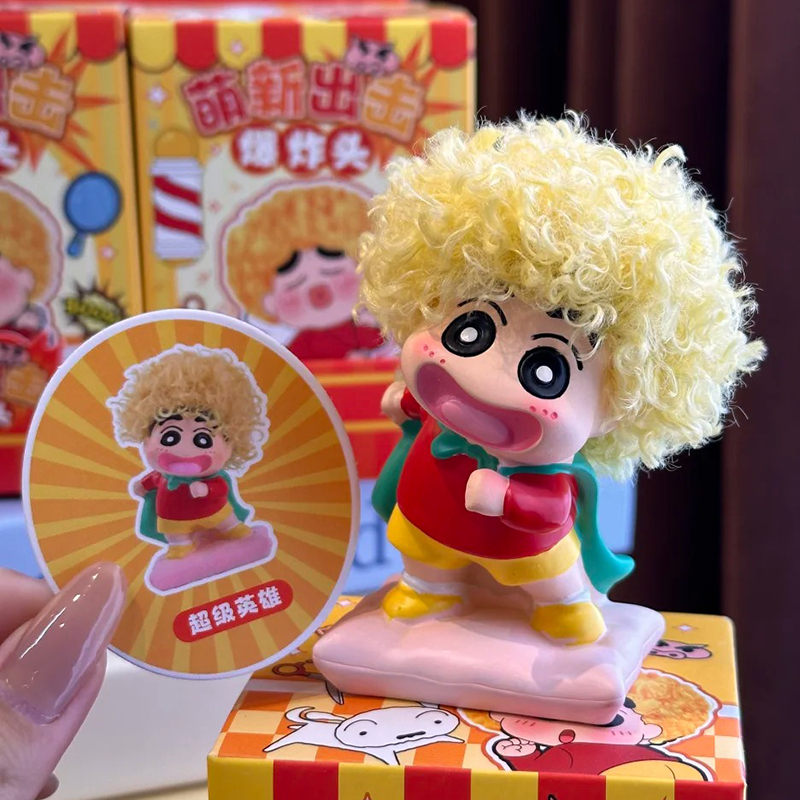 Newbie Attack Afro Crayon Shin - Anime Merchandise Women ulasan dan harga
