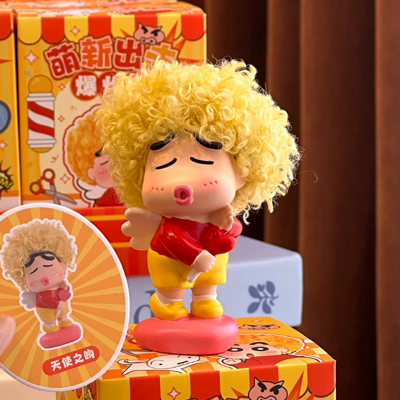 Newbie Attack Afro Crayon Shin - Anime Merchandise Women ulasan dan harga