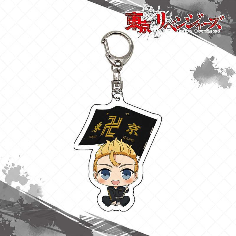 Tokyo Revengers Keychain Acryl - Anime Merchandise In Tokyo ulasan dan harga