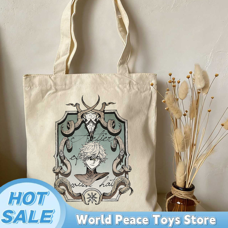 Japanese Witch Hat Atelier Can - Anime Tote Bag ulasan dan harga