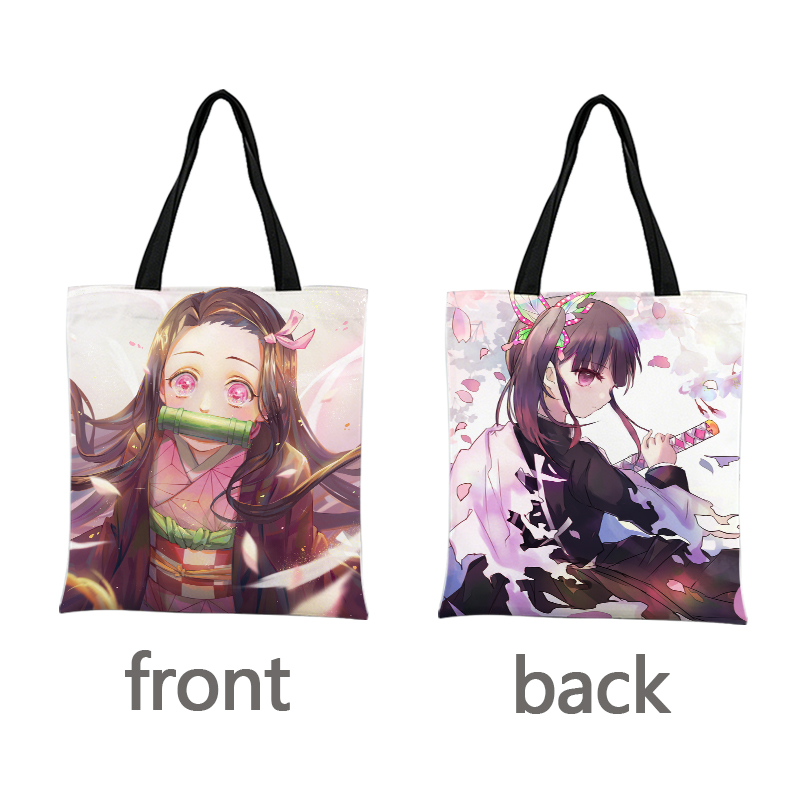 Demon Slayer Kamado Nezuko Wom - Anime Tote Bag ulasan dan harga