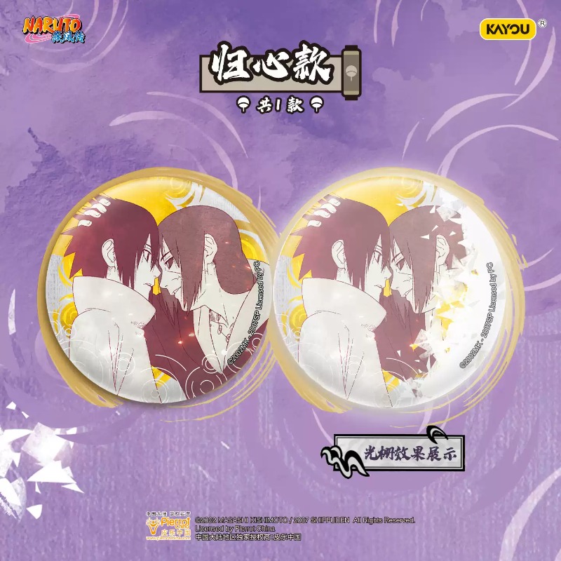 Authentic Kayou Naruto Badge S - Anime Merchandise Licensing ulasan dan harga