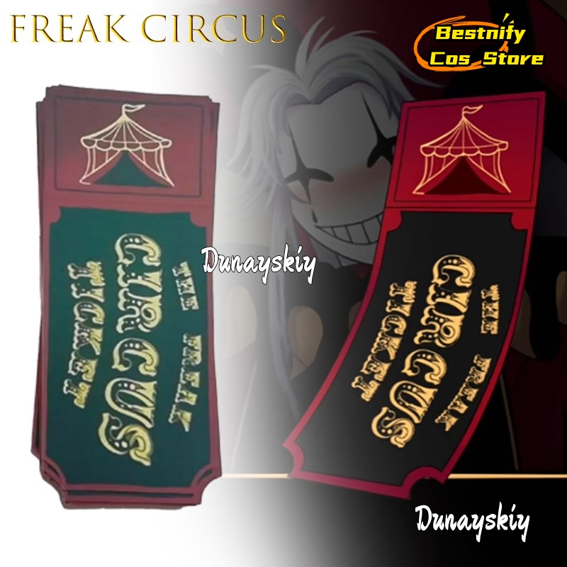 BFreak Circus Ticket Card Red  - Anime Merchandise Women ulasan dan harga