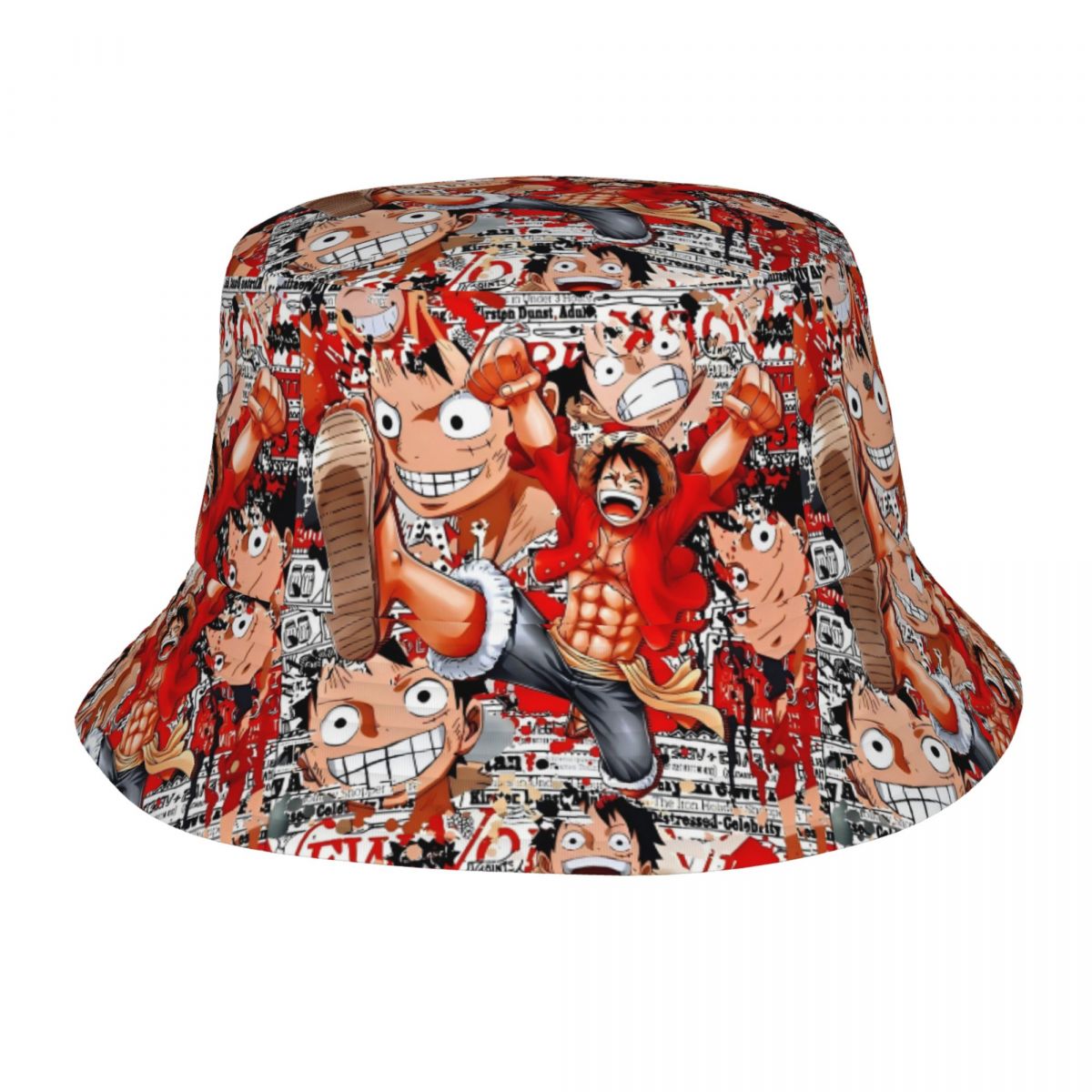 Anime One Piece Luffy Bucket H - Anime Merchandise Women ulasan dan harga